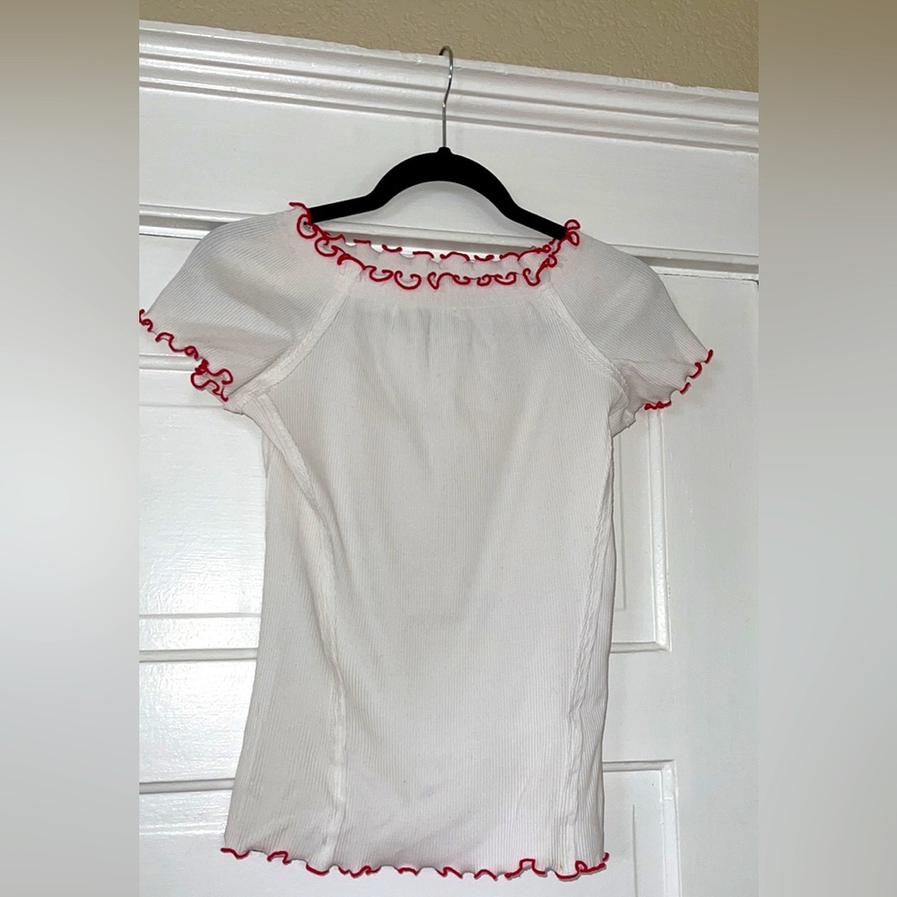 Free People Lettuce Edge Top